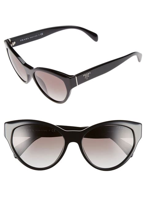 prada 55mm irregular cat eye sunglasses|prada cat eye tortoiseshell glasses.